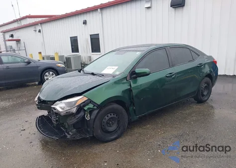 2015 Toyota Corolla Le from USA, damaged, VIN 2T1BURHE4FC442862
